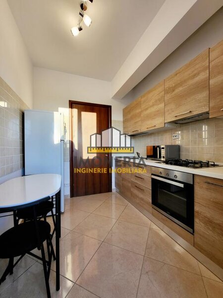 Doua camere+parcare 200 m metrou M. Bravu, 0% comision, 550 m parc, 33 mpu living.